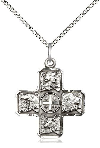 Necklace-Four Way Gospel 24IN