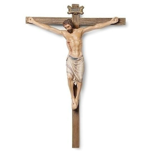 10.2"H DONATELLO WALL CRUCIFIX
