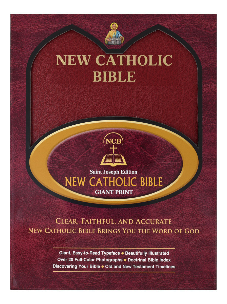 St. Joseph New Catholic Bible Giant Type 617/10 Edition
