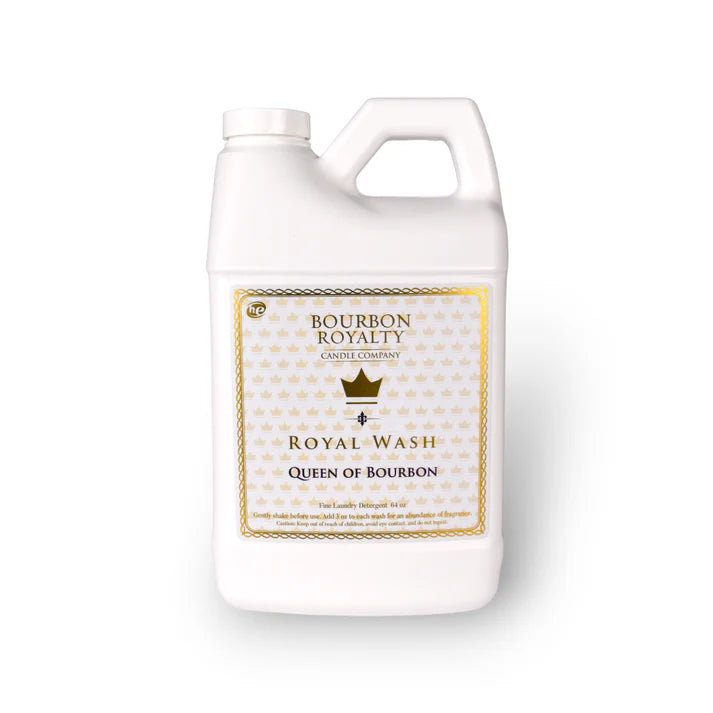 64oz Royal Wash Queen of Bourbon Laundry Detergent Clean