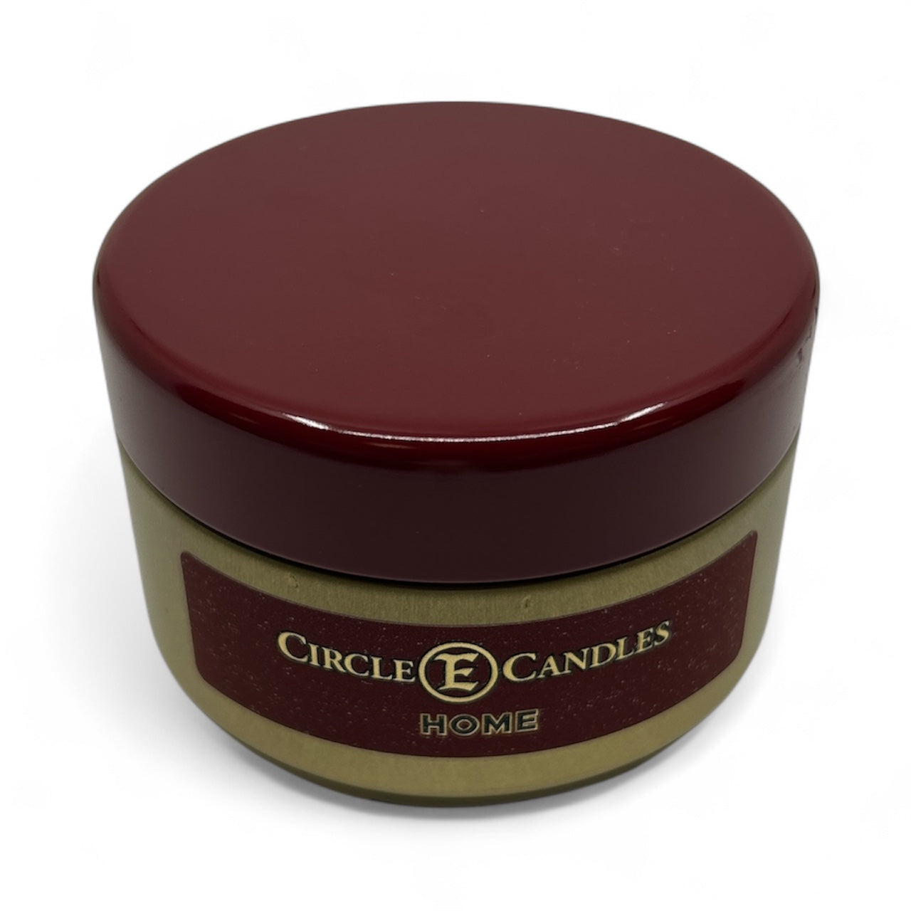 Circle E Candles, Home Scent, Extra Small Size Travel Tin Candle, 4oz, 1 Wick