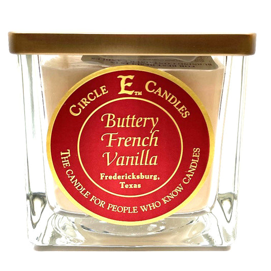 Circle E Candles Buttery French Vanilla Scent 22oz Jar