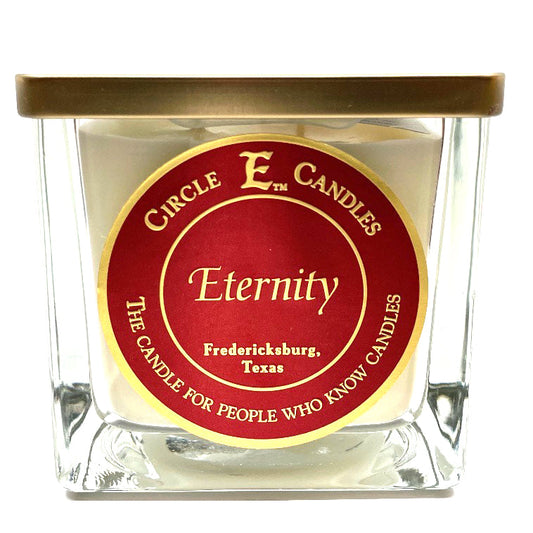 Circle E Candles, Eternity Scent, Large Size Jar Candle, 43oz, 4 Wicks