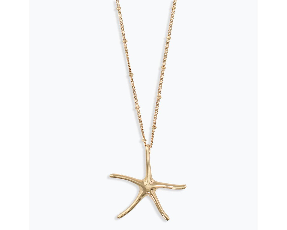 Necklace-Classic Gold Starfish
