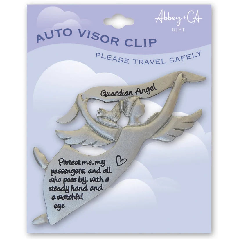 SE GA PROTECT ME & PASSENGERS ANGEL VISOR CLIP CAR