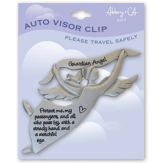 SE GA PROTECT ME & PASSENGERS ANGEL VISOR CLIP CAR
