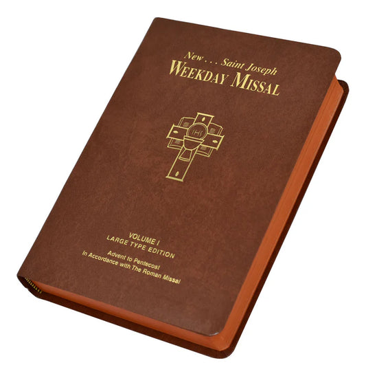 BOOK-St Joseph Weekday Missal Volume 1  Large Print