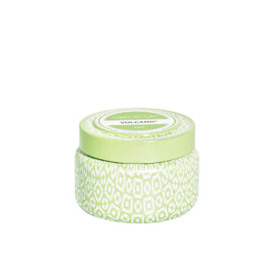 Volcano Iced Matcha Printed Travel Tin Candle, 8.5 Oz
