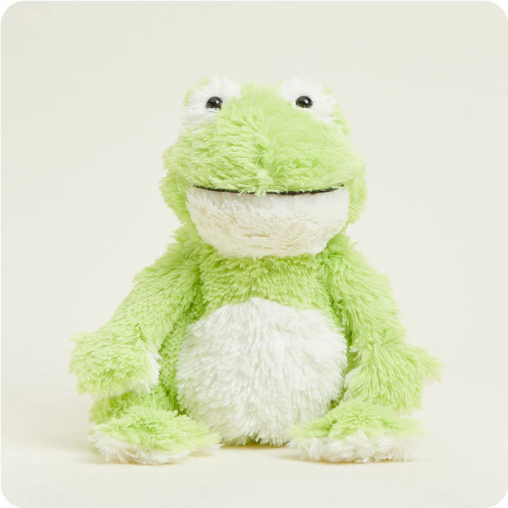 Frog Warmies Plush Microwaveable Heating Pad Animal