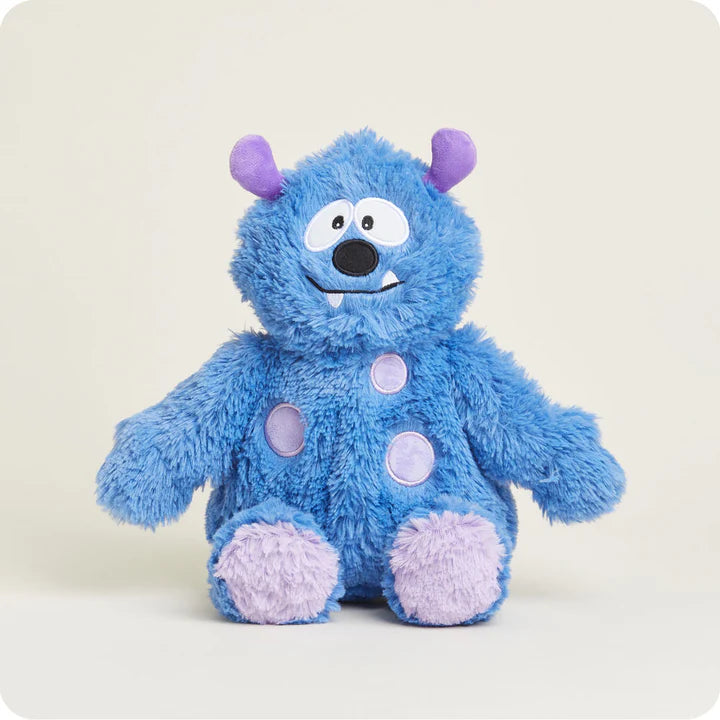 Blue Monster Warmies Plush with Lavender Scented Comfort
