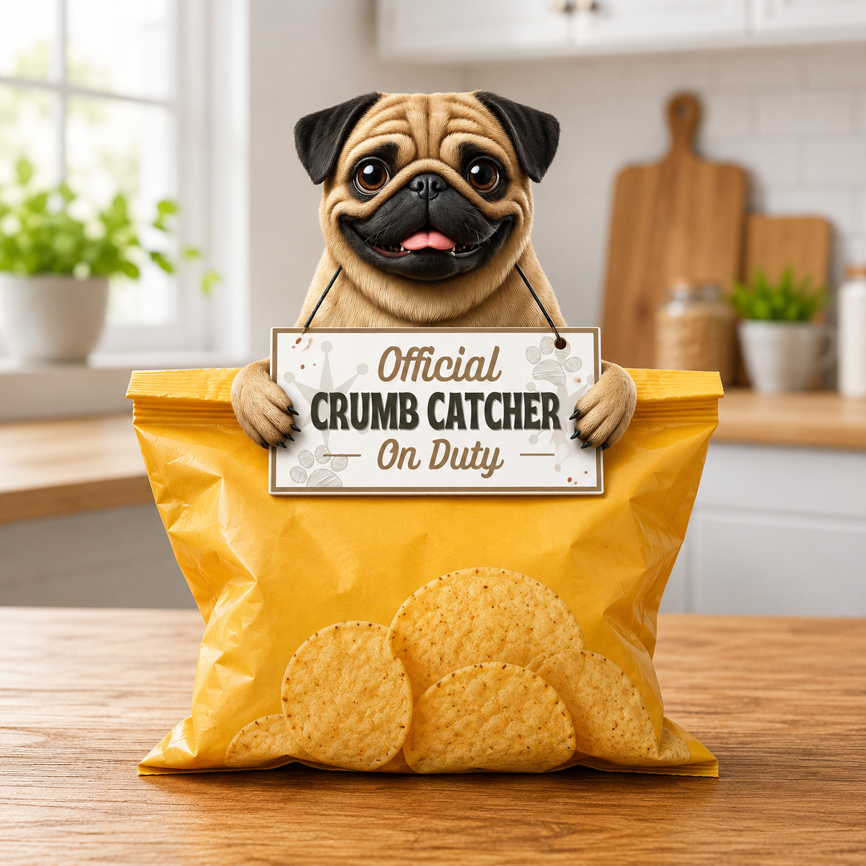 Pug, Chip clip