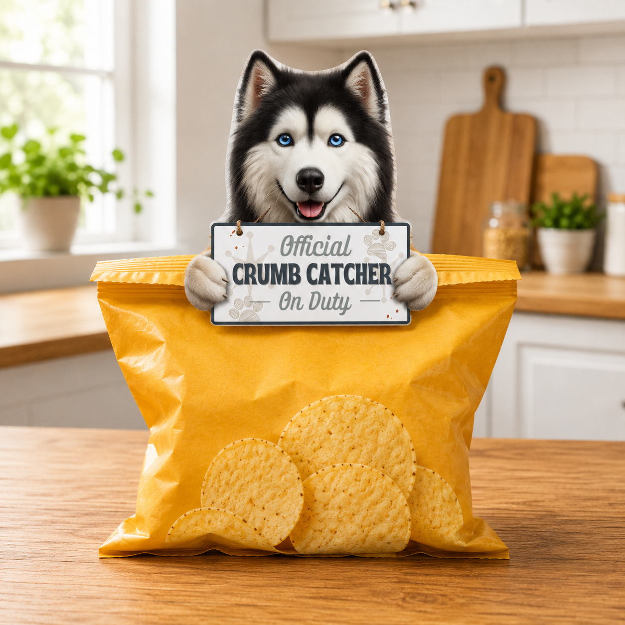Siberian Husky, Chip clip