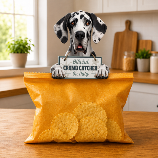 Harlequin Dane, Chip clip