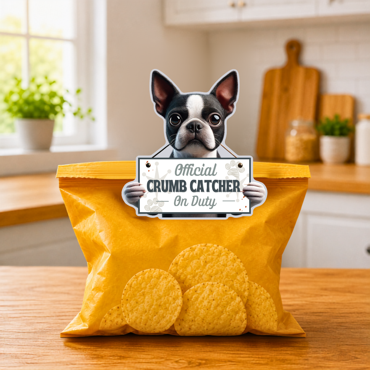 Boston Terrier, Chip clip