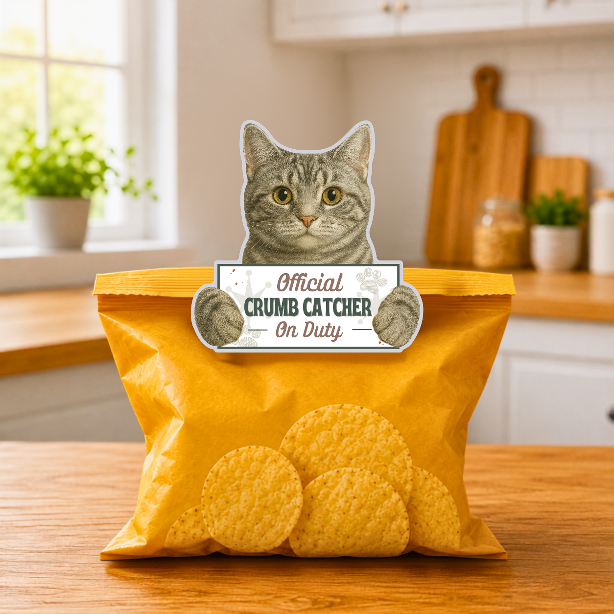 Silver Tabby, Chip clip