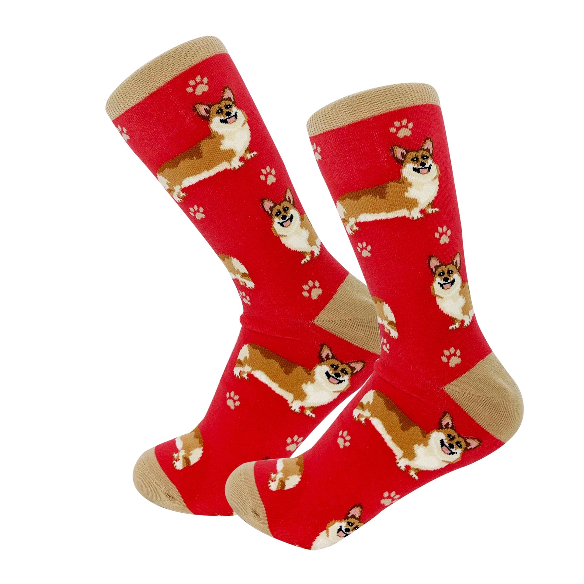 Corgi Socks, Full Body Dog