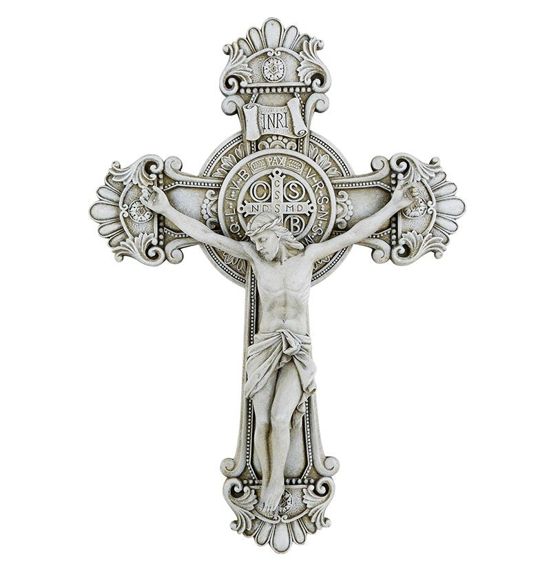 St Benedict Stone Crucifix