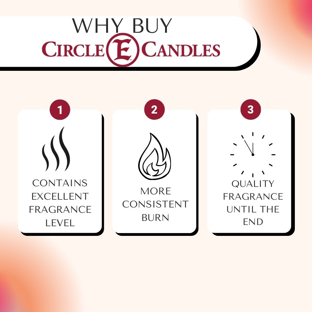 Circle E Candles, Sierra Wind Scent, Extra Small Size Travel Tin Candle, 4oz, 1 Wick