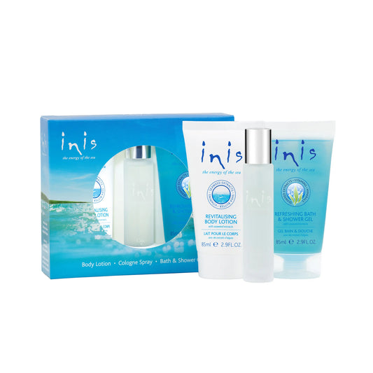 INIS Trio Gift Set - Cologne, Body Lotion and Shower Gel