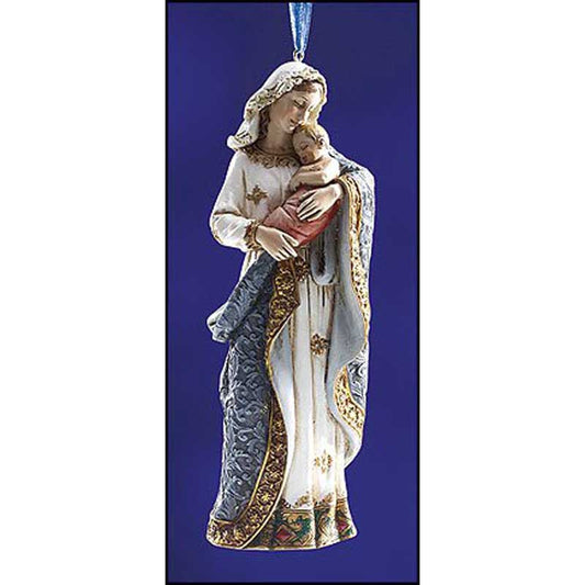 5 1/4' adonna and Child Ornament