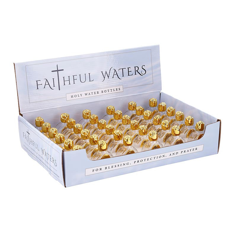 SACRED GLASS HOLY WATER BOTTLES