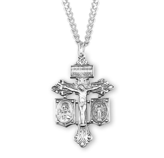 Sterling Silver "Pardon" Crucifix