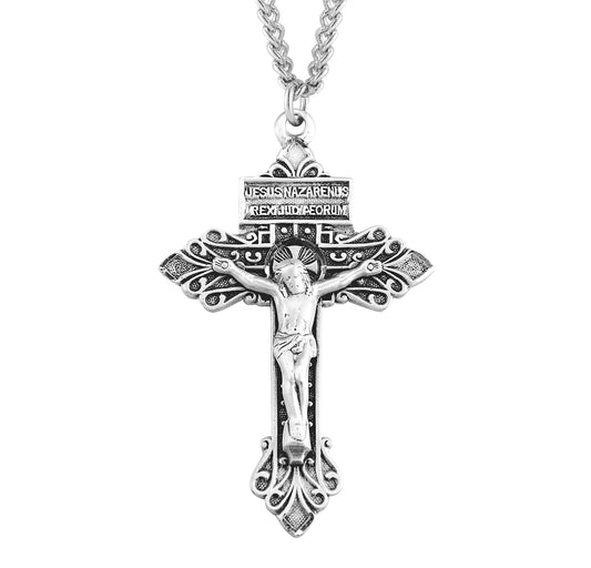 Sterling Silver "Pardon" Crucifix