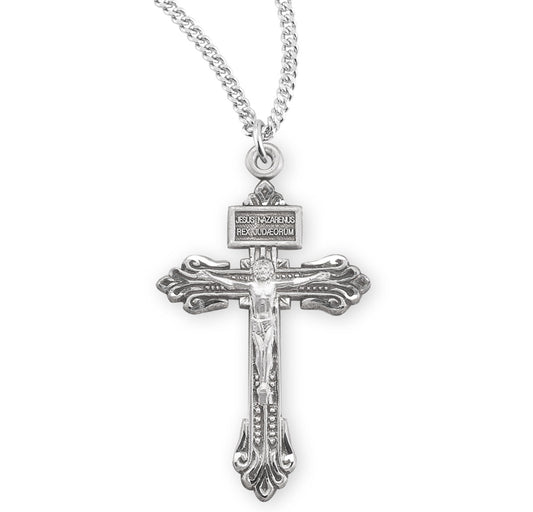 Sterling Silver "Pardon" Crucifix