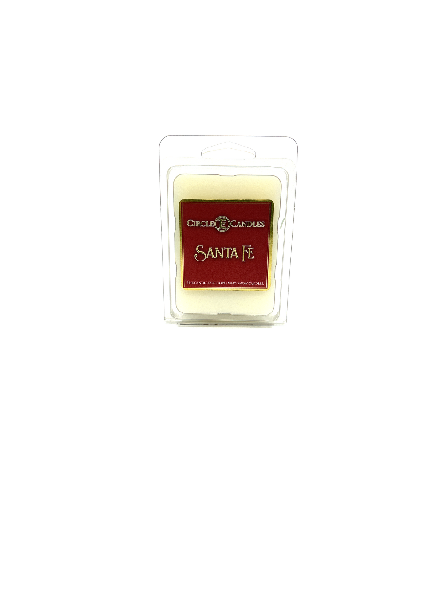 Circle E Candles Wax Melt Tart Santa Fe Scent Pack of 6