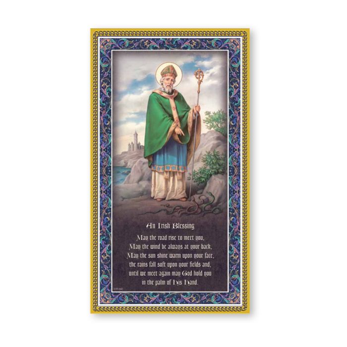 ST PATRICK PLAQUE