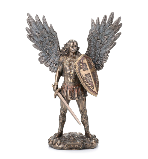 ST MICHAEL W/SWORD & SHIELD