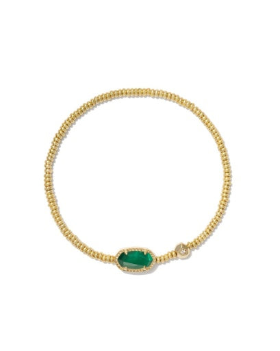 Grayson Stretch Bracelet Gold Cobalt Blue Illusion