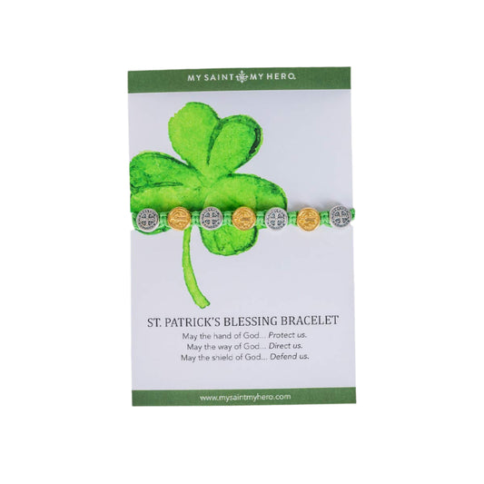 St. Patrick's Blessing Bracelet for Faith and Protection