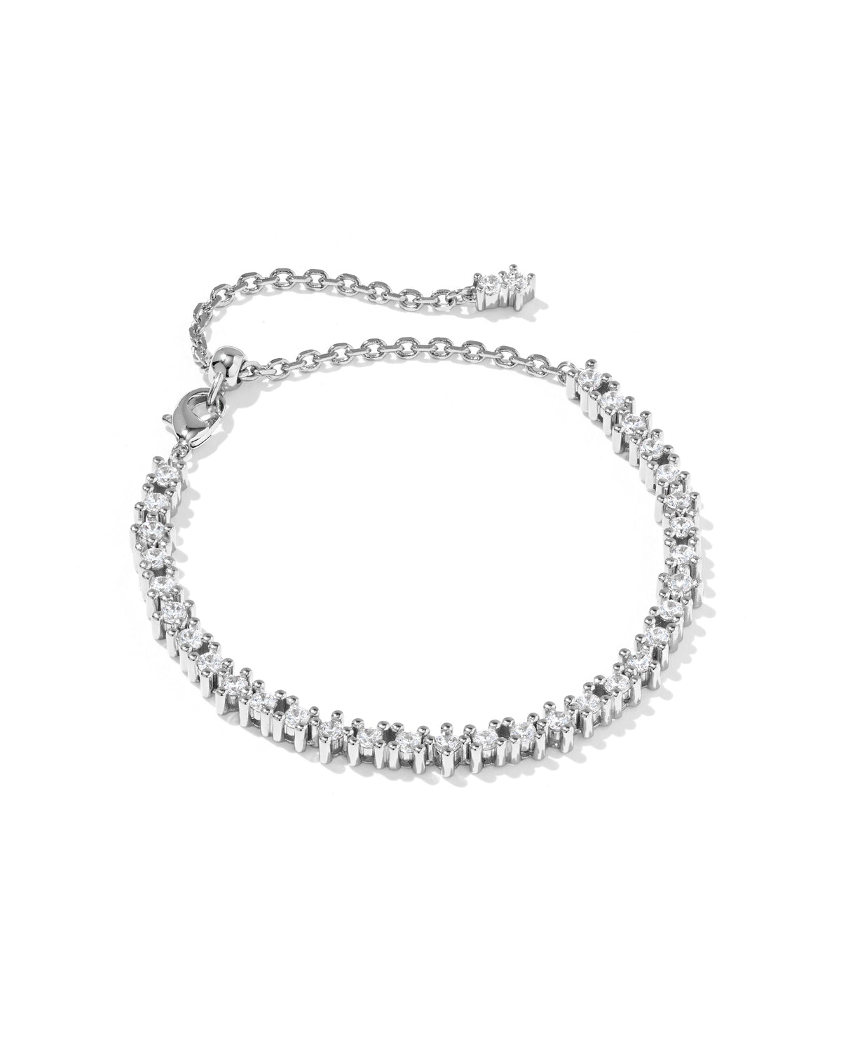 FATE TENNIS BRC RHOD WHITE CZ