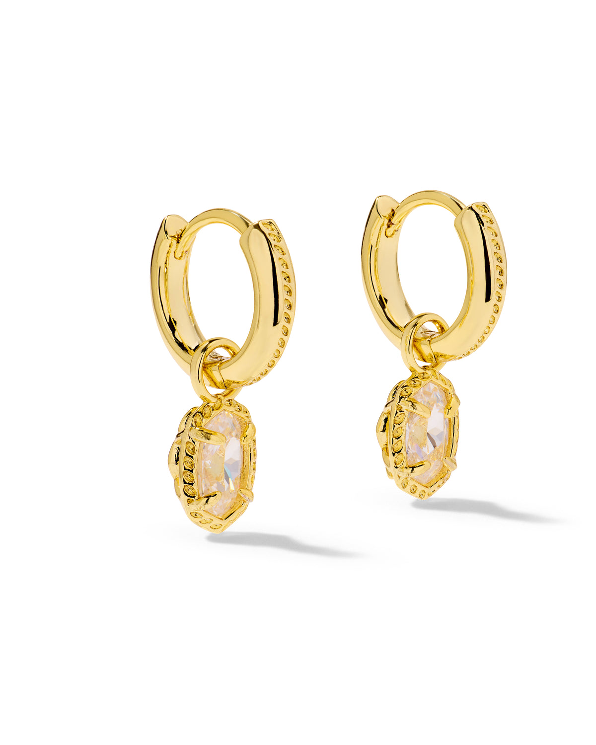 MINI ELLIE LUXE HUGGIE EARRINGS