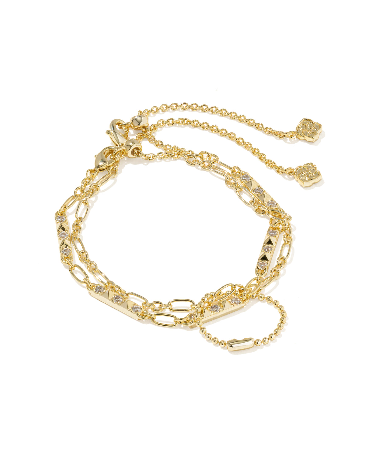 FATE SET OF 2 DELICATE CHAIN BRACELETS