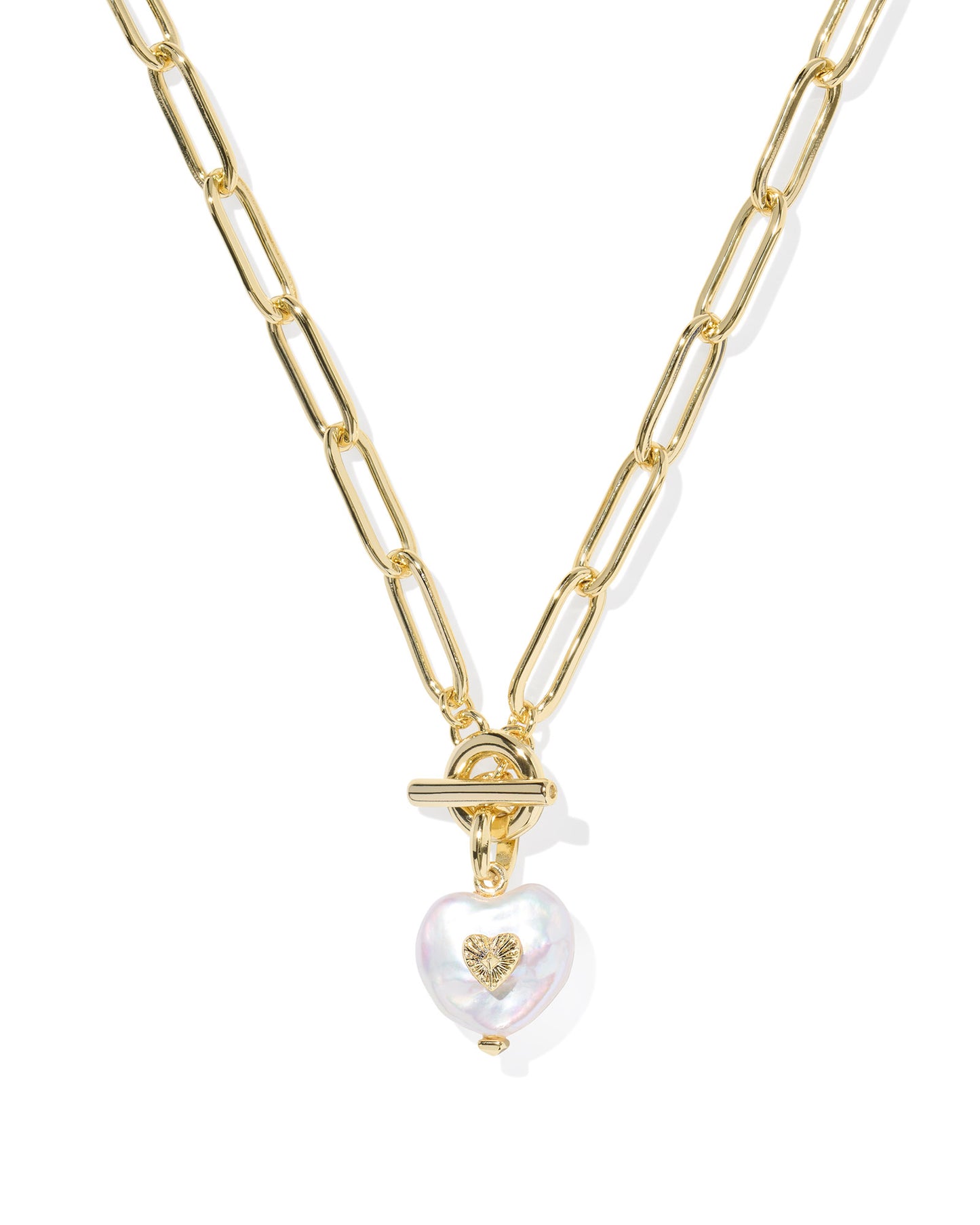 SASHA HEART SHORT PENDANT NECKLACE