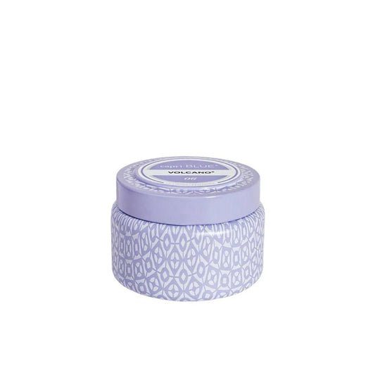 Volcano Lavender Printed Travel Tin Candle, 8.5 Oz Gift