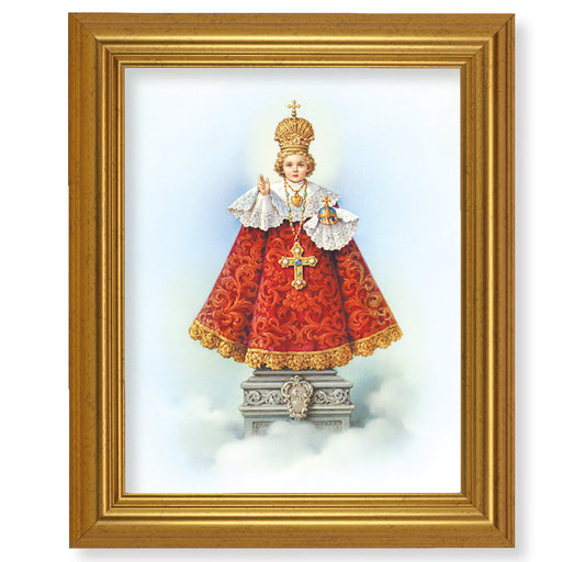 Infant of Prague Picture Framed Wall Art Decor Large Frame