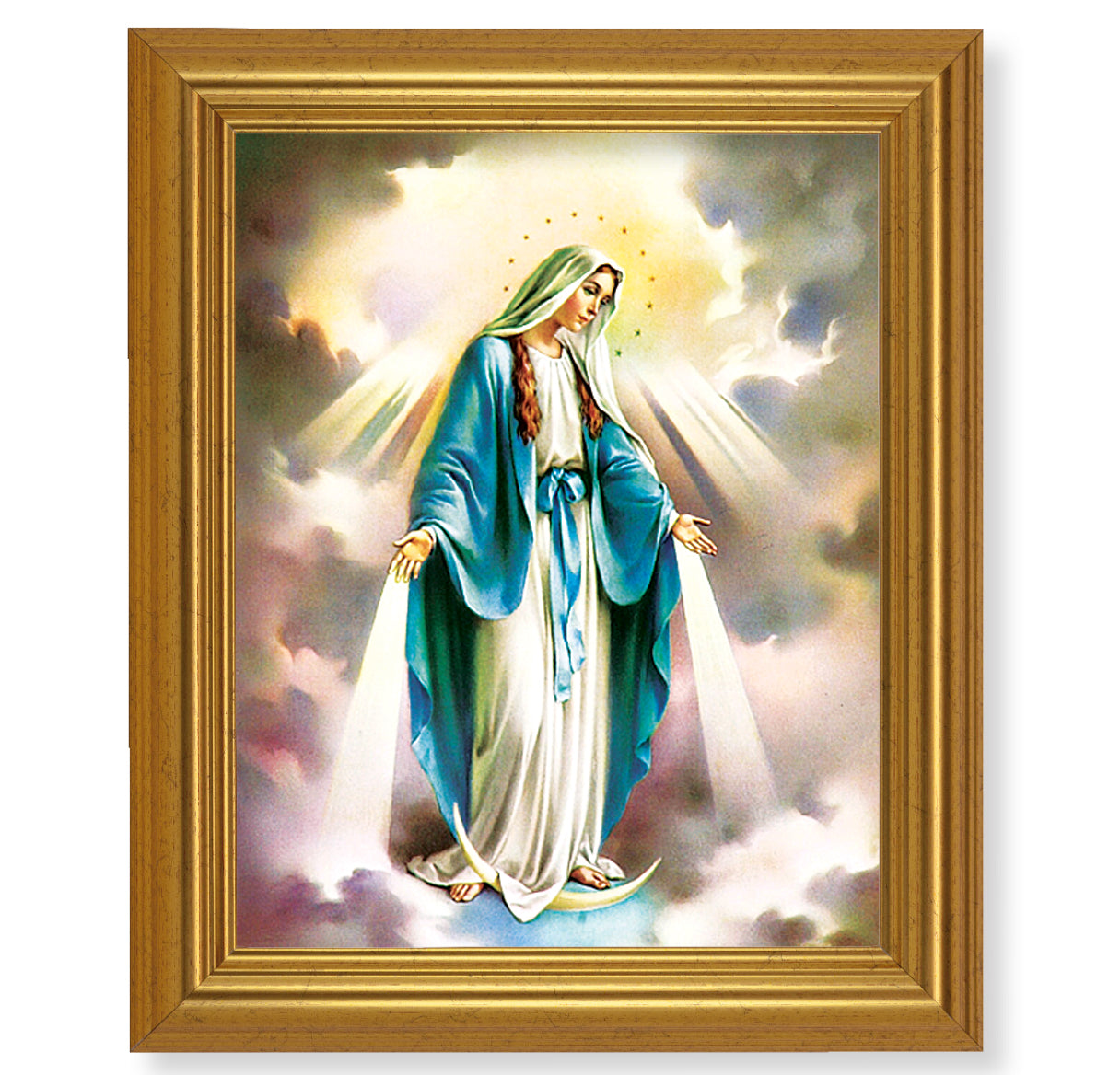 Our Lady of Grace Picture Framed Wall Art Decor Large