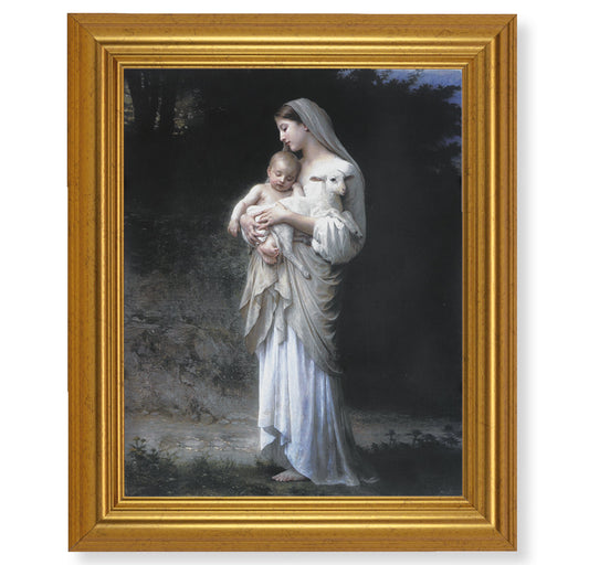 Divine Innocence Picture Framed Wall Art Decor Large Frame
