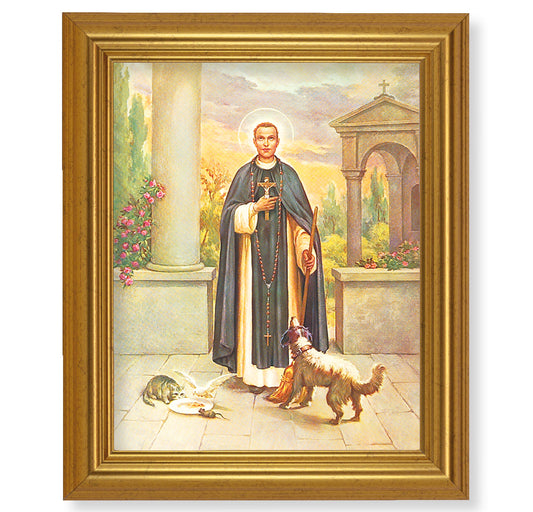 St. Martin DePorres Picture Framed Wall Art Decor Large