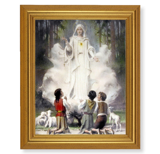 Our Lady of Fatima Picture Framed Wall Art Decor Large Frame