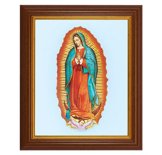 Our Lady of Guadalupe Picture Framed Wall Art Decor Large