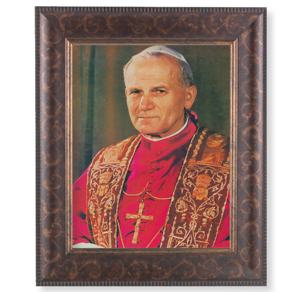 Pope John Paul II Picture Framed Wall Art Decor Large