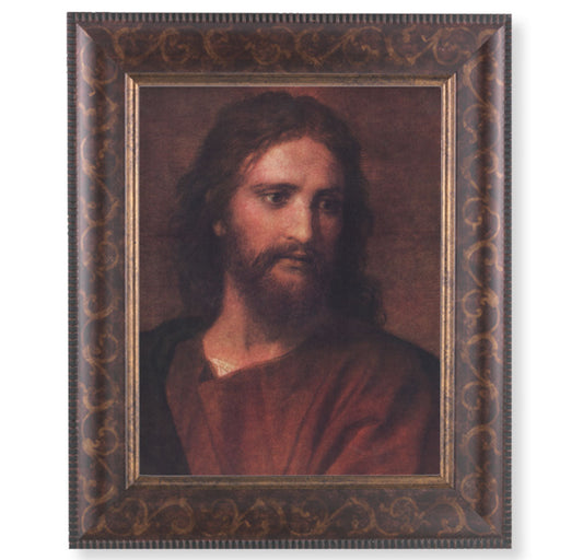 Christ at 33 Picture Framed Wall Art Decor Large Gold Frame