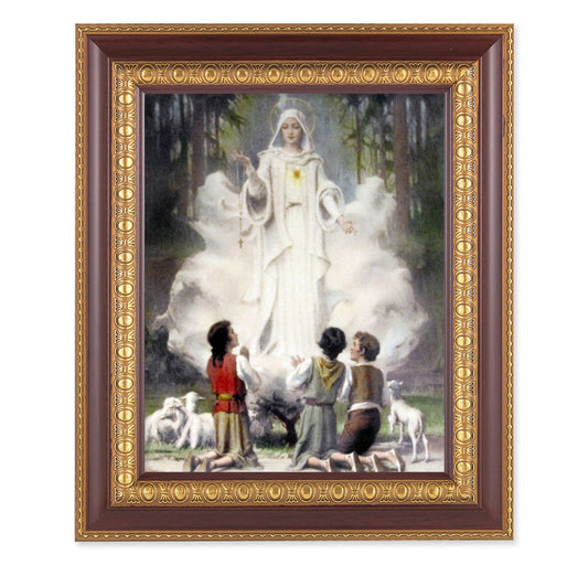 Our Lady of Fatima Picture Framed Wall Art Decor Large