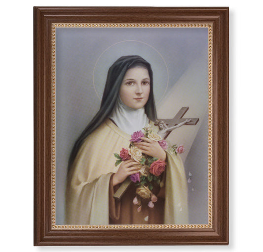 St. Therese Picture Framed Wall Art Decor Extra Large