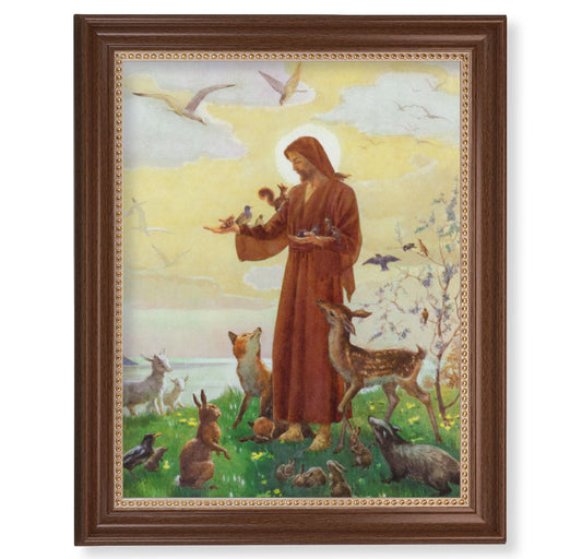 St. Francis Picture Framed Wall Art Decor Extra Large Frame