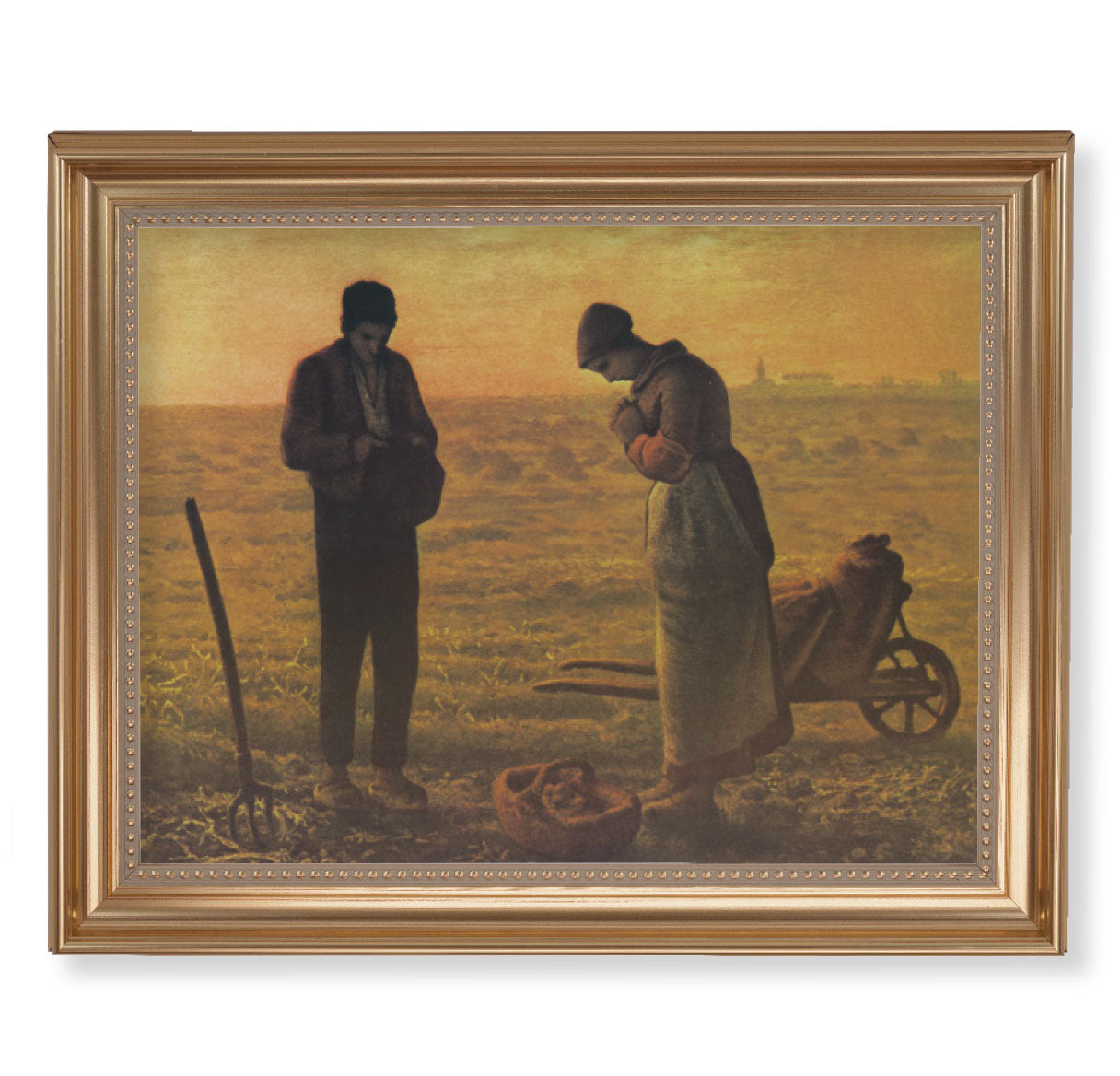 The Angelus Picture Framed Wall Art Decor Extra Large Gold Frame